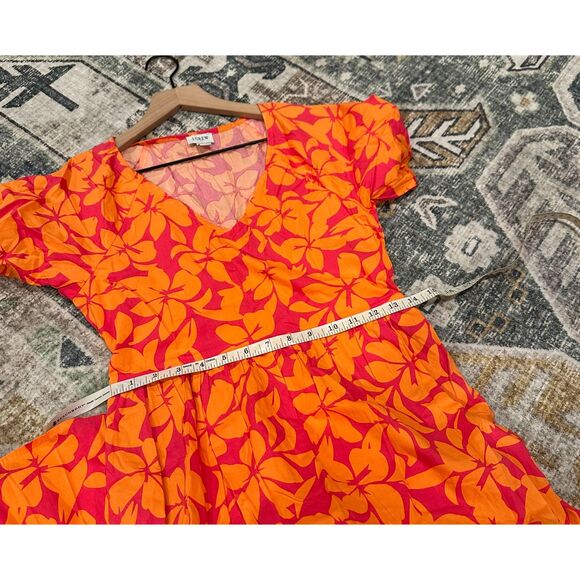 J. Crew Tiered Midi Puff Sleeve Dress - Picture 8 of 11